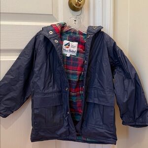 Misty Harbor Navy Kids Raincoat
